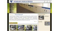 Desktop Screenshot of nimeshindustries.com